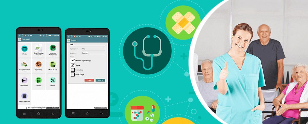 Cura Angel - Mobile Care App for Care Workers Cura Angel, Mobile Care App for Care Workers