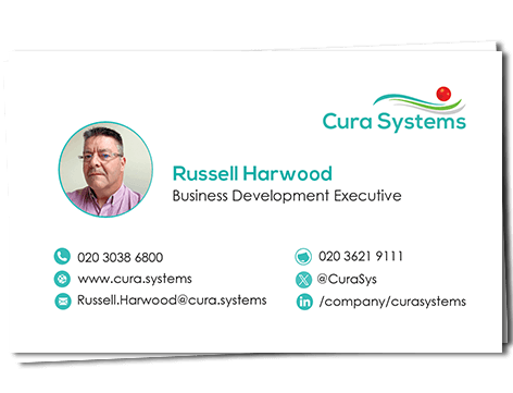 Cura Systems, Russell Harwood